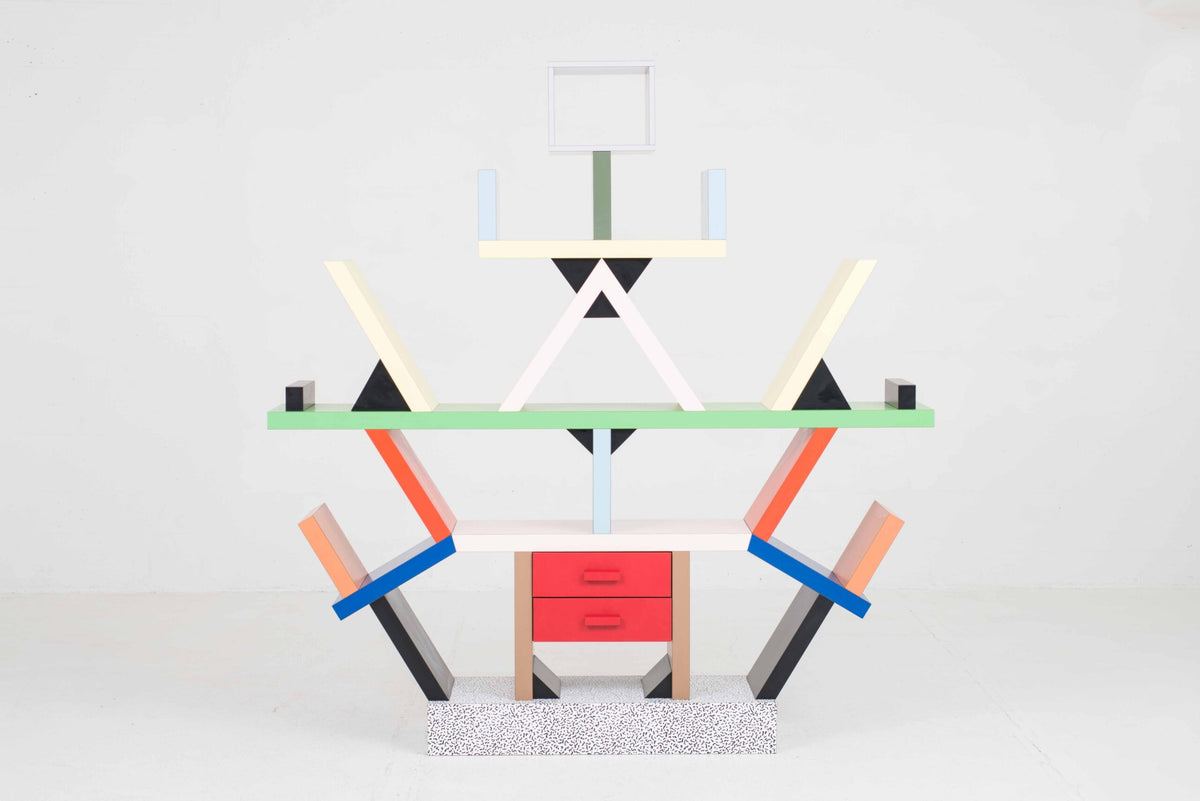 Vintage Regal "Carlton" von Ettore Sottsass für Memphis Milano