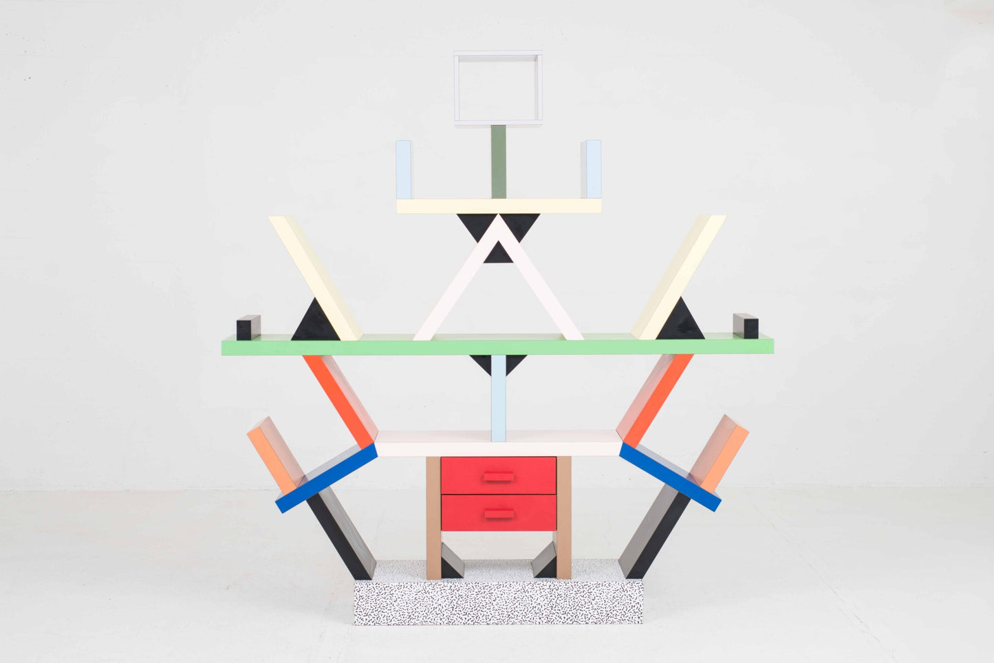 Vintage Regal "Carlton" von Ettore Sottsass für Memphis Milano