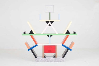 Vintage Regal "Carlton" von Ettore Sottsass für Memphis Milano