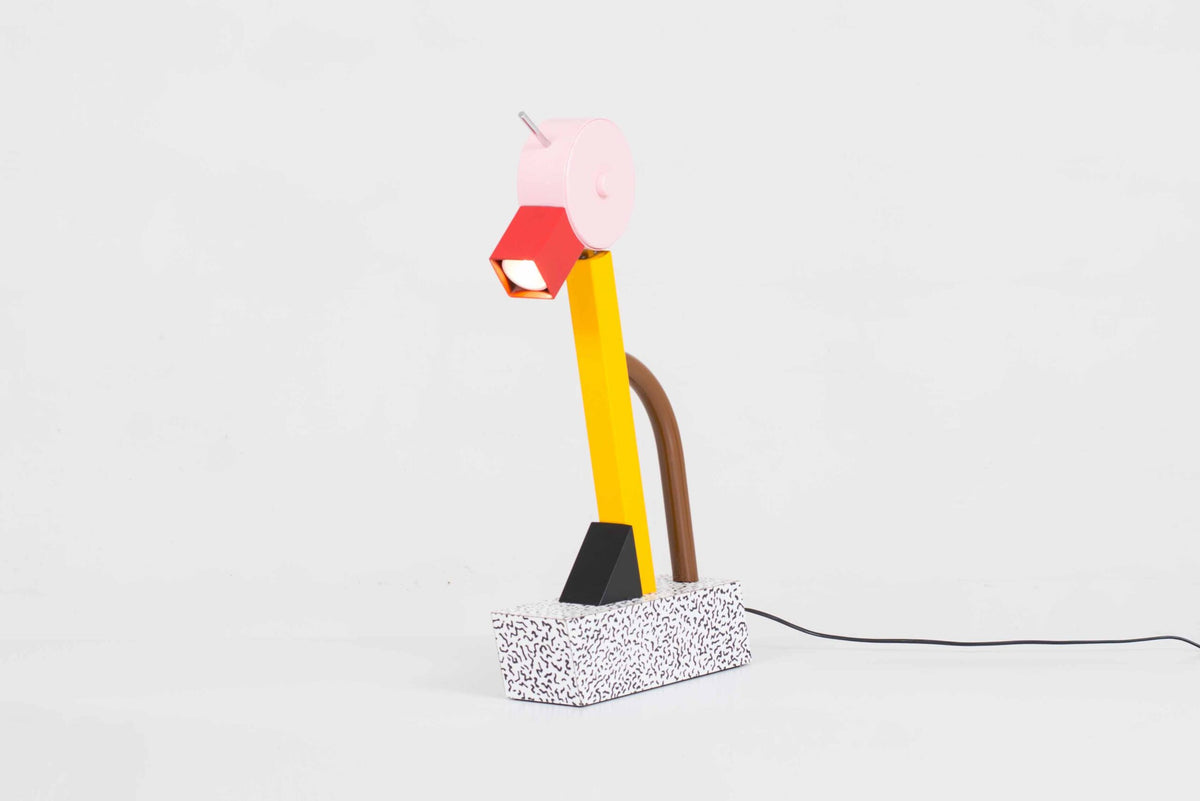 Vintage Tischleuchte "Tahiti" von Ettore Sottsass für Memphis Milano