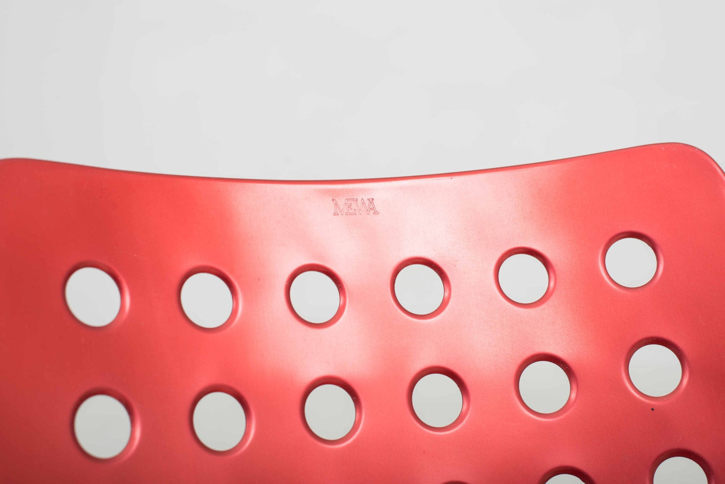 MEWA Landi chair by Hans Coray in red