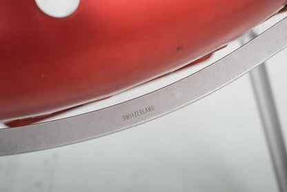 MEWA Landi chair by Hans Coray in red