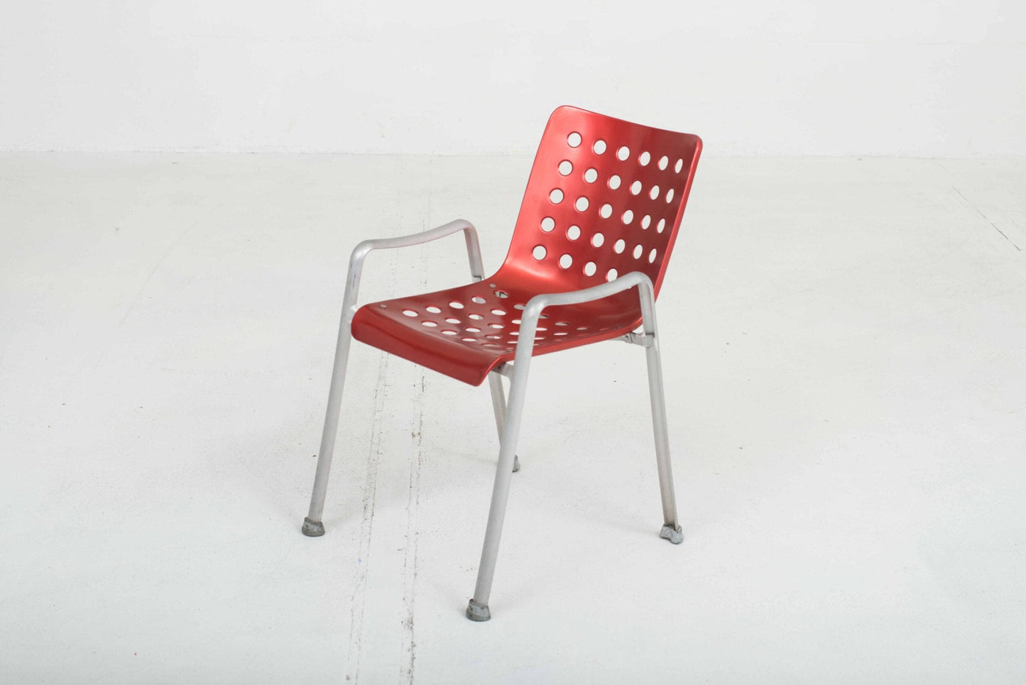 MEWA Landi chair by Hans Coray in red