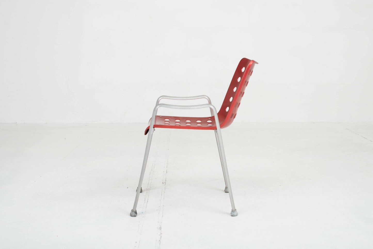MEWA Landi chair by Hans Coray in red