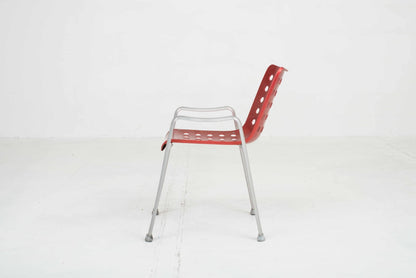 MEWA Landi chair by Hans Coray in red
