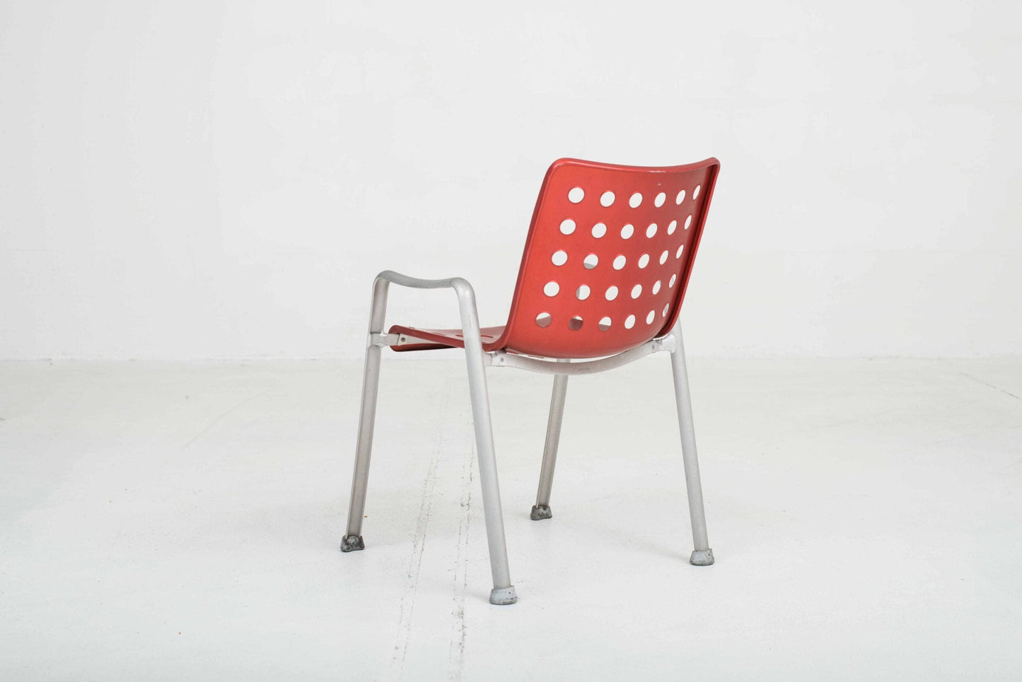 MEWA Landi chair by Hans Coray in red