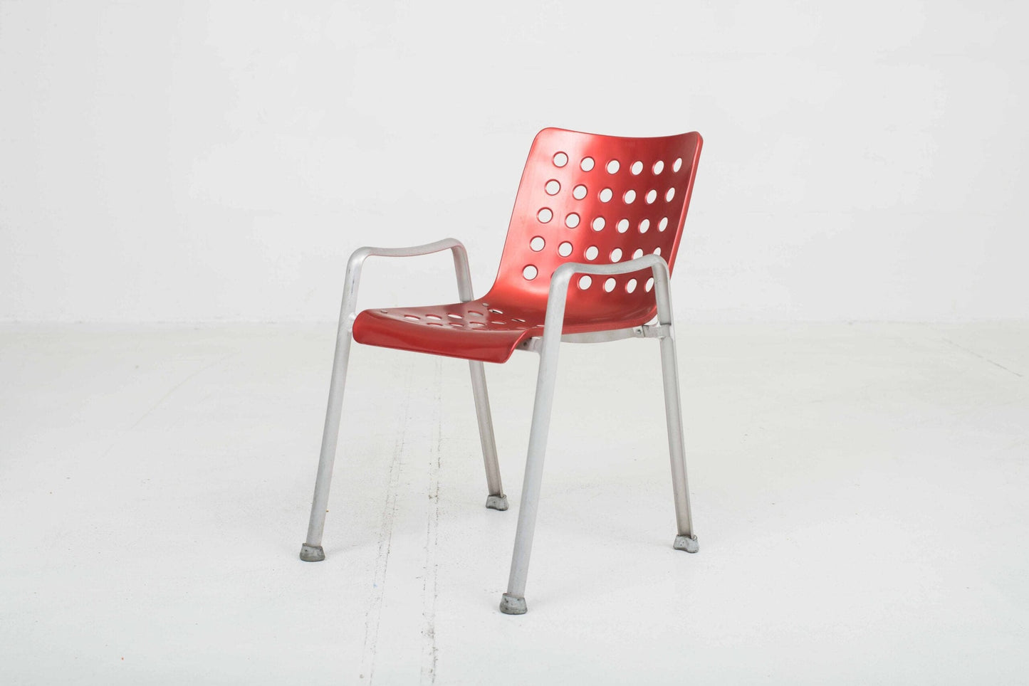 MEWA Landi chair by Hans Coray in red