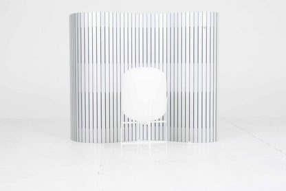 Lampadaire vintage Oda de Sebastian Herkner pour Pulpo en blanc