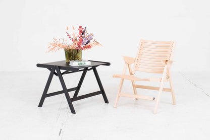 Rex Kralj Couchtisch von Niko Kralj in schwarzer Eiche