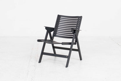 Fauteuil Rex Lounge de Niko Kralj en noir