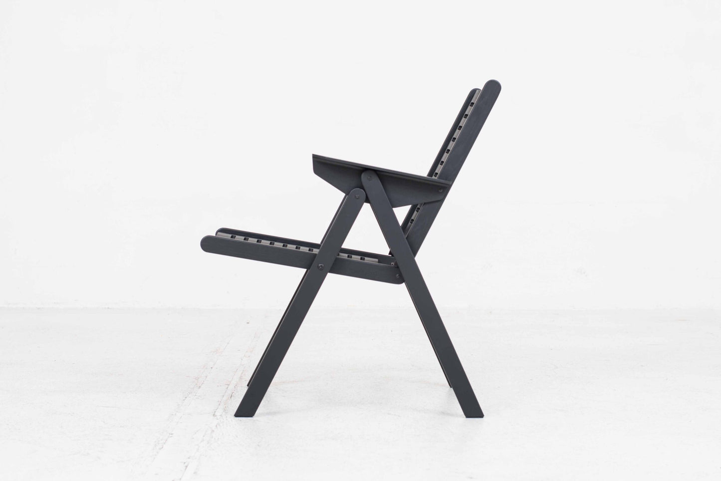 Fauteuil Rex Lounge de Niko Kralj en noir