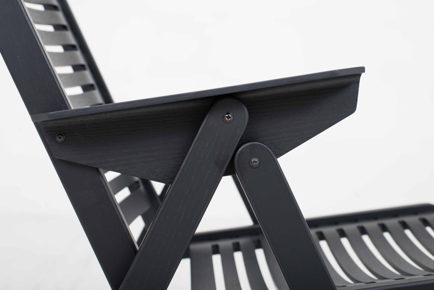 Fauteuil Rex Lounge de Niko Kralj en noir