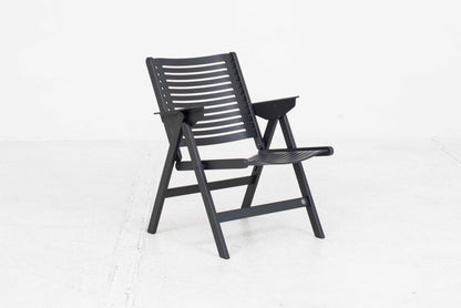 Fauteuil Rex Lounge de Niko Kralj en noir