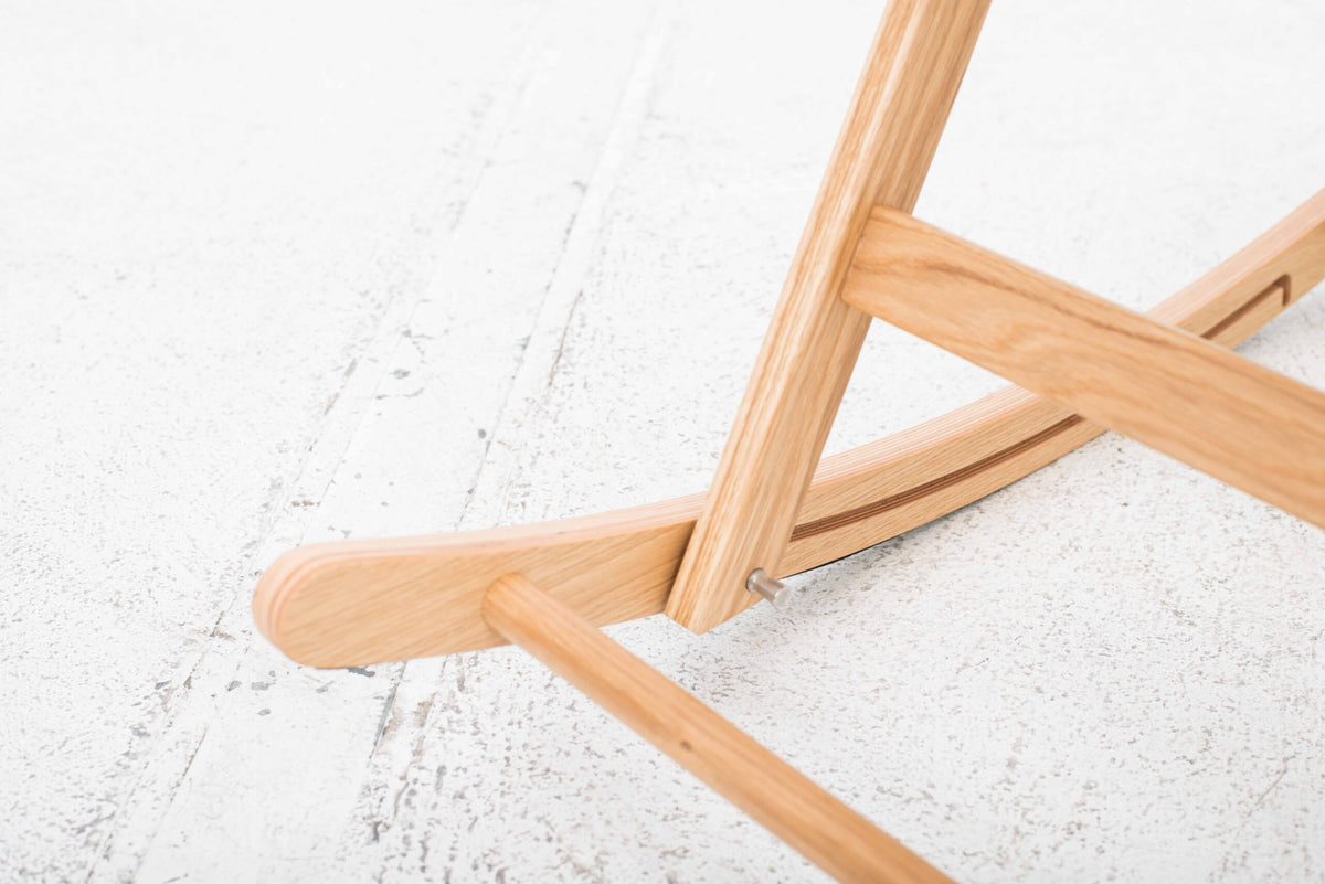 Rex Rocking Chair von Niko Kralj für Rex Kralj in Eiche