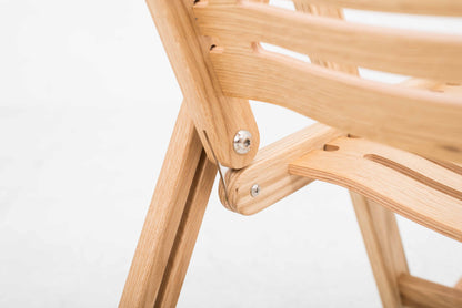 Chaise à bascule Rex de Niko Kralj pour Rex Kralj en chêne