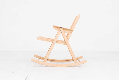 Chaise à bascule Rex de Niko Kralj pour Rex Kralj en chêne