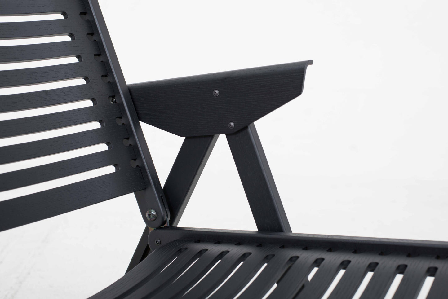 Chaise à bascule Rex de Niko Kralj pour Rex Kralj en chêne noir