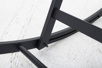 Chaise à bascule Rex de Niko Kralj pour Rex Kralj en chêne noir