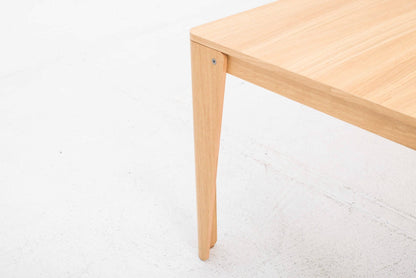 Table Pilotis Ply de Bart Schilder pour Rex Kralj en chêne