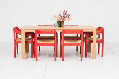 Table Pilotis Ply de Bart Schilder pour Rex Kralj en chêne