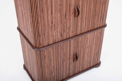 Vintage Rollladenschrank Rollladen-Schrank 1 von Robert und Trix Haussmann für Röthlisberger