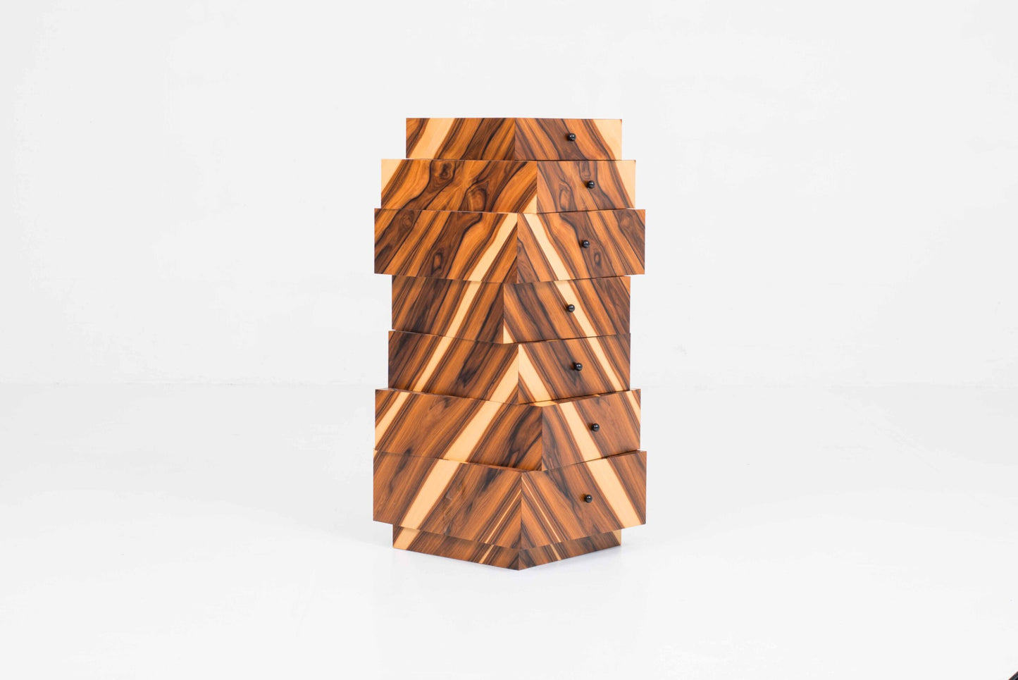 Vintage Kommode Schubladenstapel von Ueli und Susi Berger für Röthlisberger in Palisander