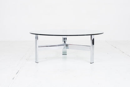 Vintage Couchtisch Glasplatte 1960er Jahre