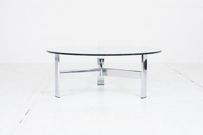 Vintage Couchtisch Glasplatte 1960er Jahre