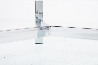 Vintage Couchtisch Glasplatte 1960er Jahre