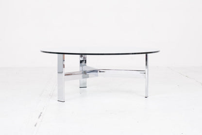 Vintage Couchtisch Glasplatte 1960er Jahre