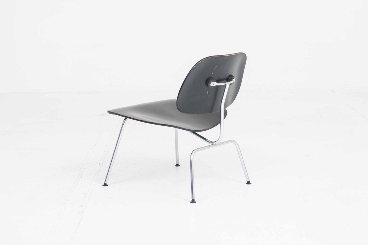 Vintage LCM Sessel von Charles Eames für Vitra Schwarz