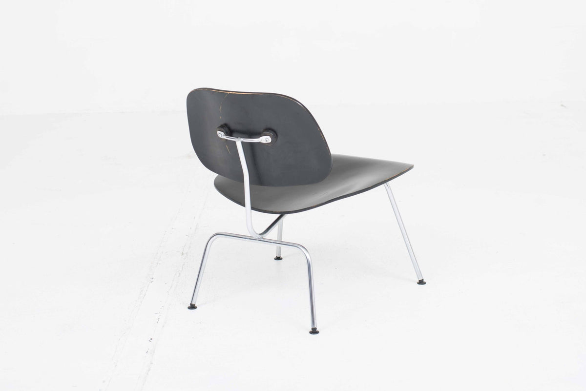 Vintage LCM Sessel von Charles Eames für Vitra Schwarz