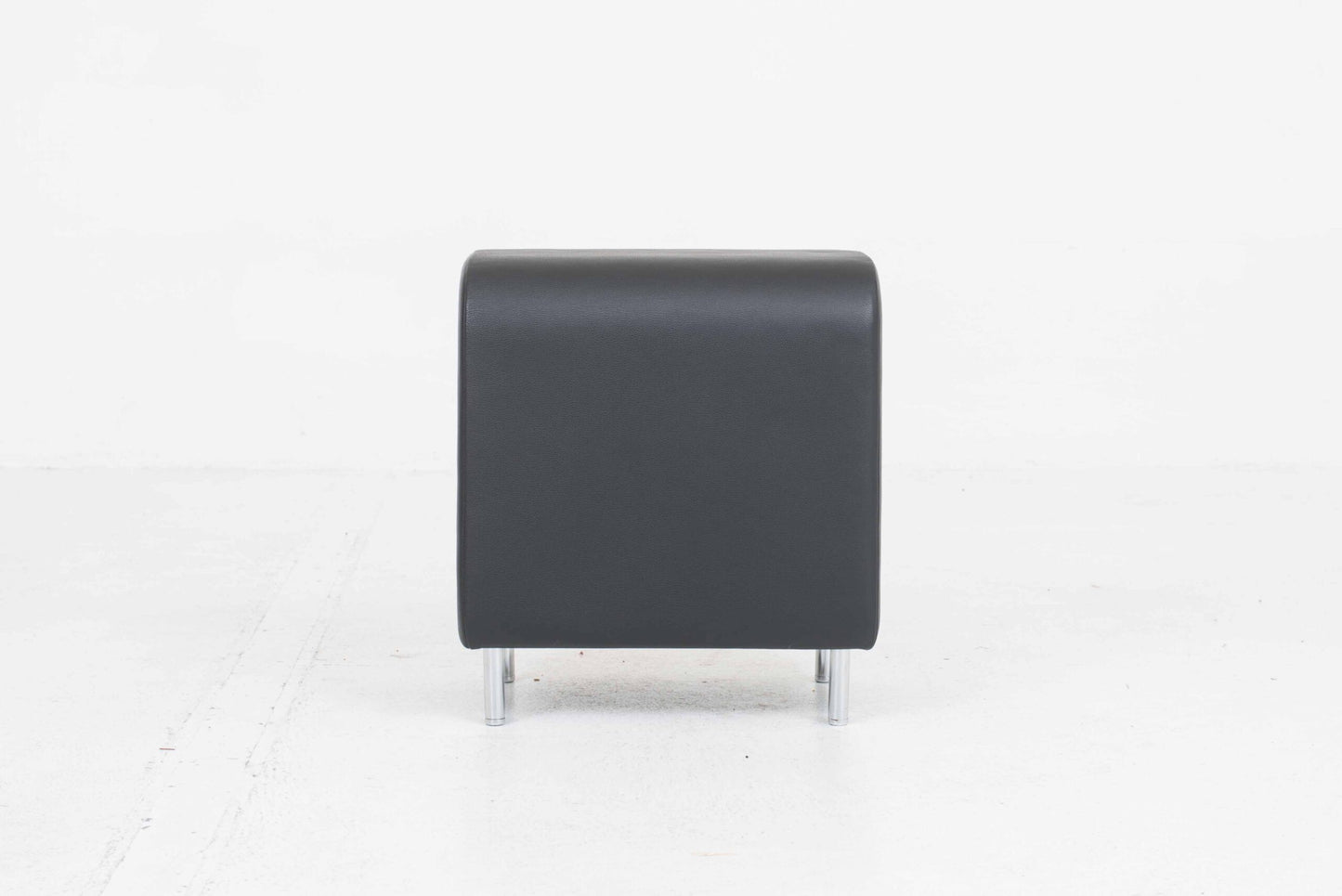 Vintage Bank I by Jasper Morrison for Vitra in black leather