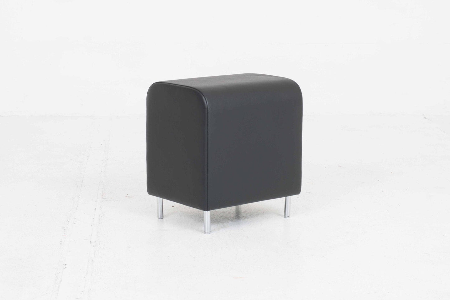 Vintage Bank I by Jasper Morrison for Vitra in black leather
