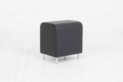 Vintage Bank I by Jasper Morrison for Vitra in black leather