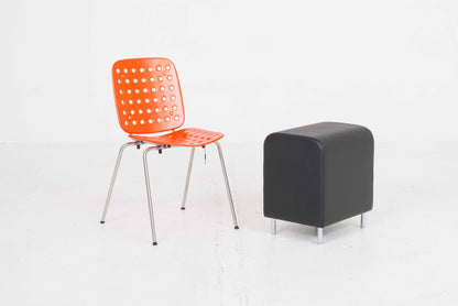 Vintage Bank I by Jasper Morrison for Vitra in black leather