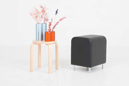 Vintage Bank I by Jasper Morrison for Vitra in black leather