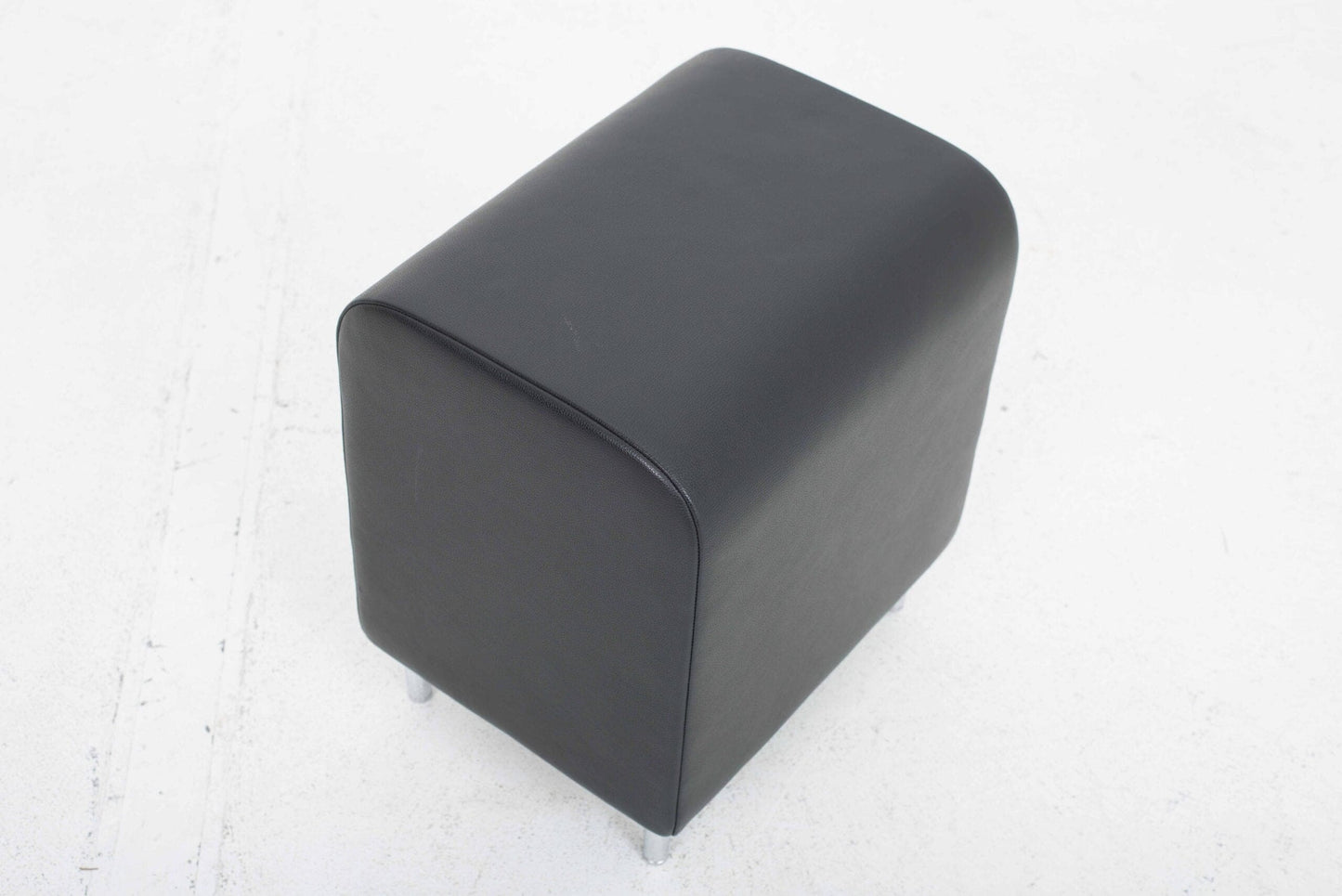 Vintage Bank I by Jasper Morrison for Vitra in black leather