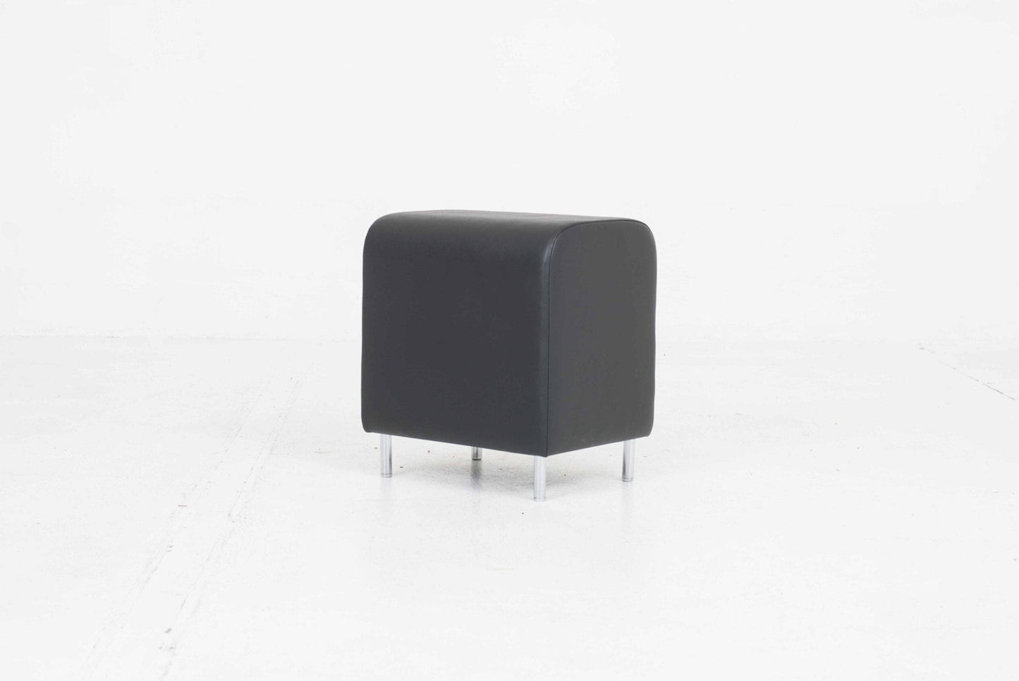Vintage Bank I by Jasper Morrison for Vitra in black leather