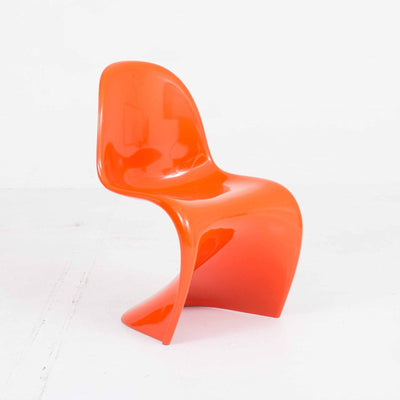Panton Stuhl von Verner Panton für Vitra in Orange