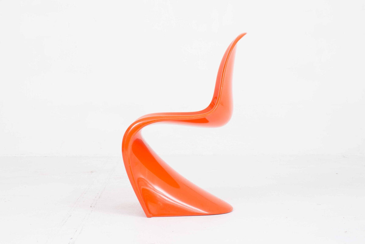 Panton Chair by Verner Panton for Vitra in Orange