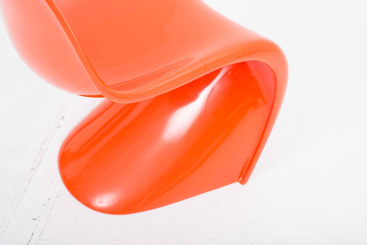 Panton Chair by Verner Panton for Vitra in Orange