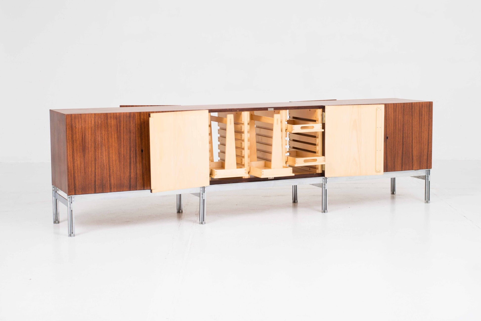 Vintage Sideboard aus Palisander, Schweizer Architekten