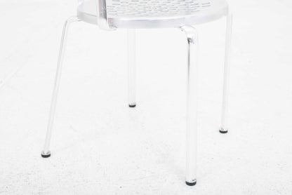 Chaise Seledue Alu4 de Kurt Thut, lot de 4