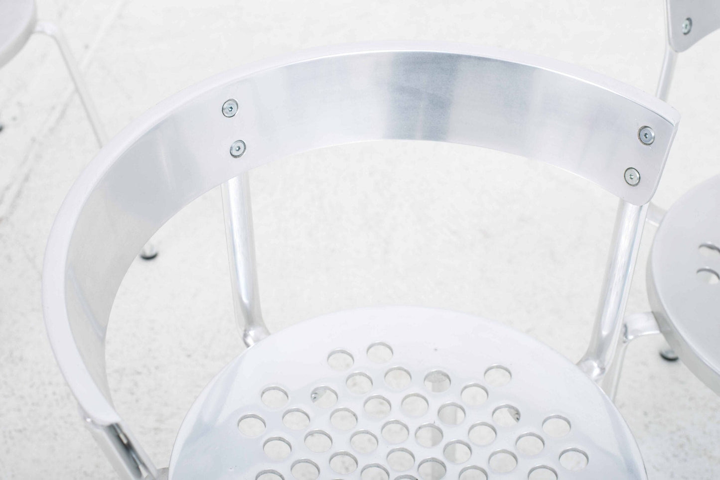 Chaise Seledue Alu4 de Kurt Thut, lot de 4