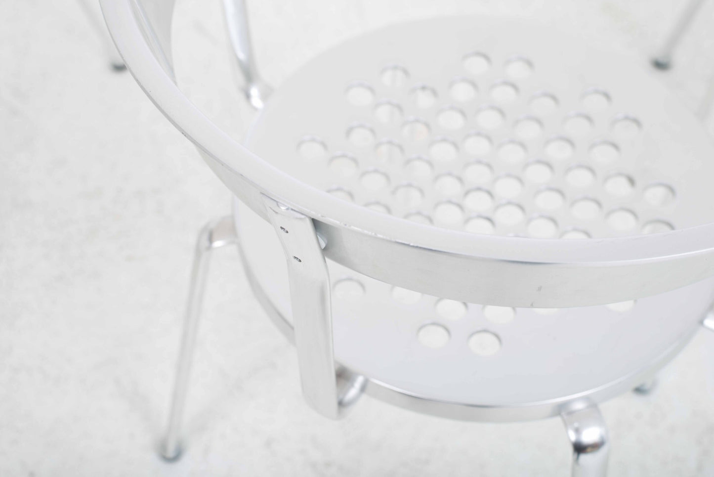 Chaise Seledue Alu4 de Kurt Thut, lot de 4