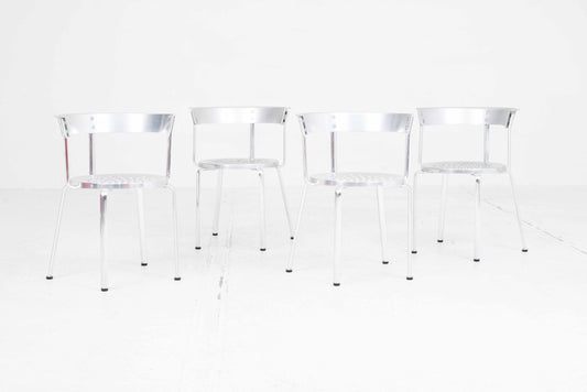 Seledue Alu4 Stuhl von Kurt Thut Set von 4