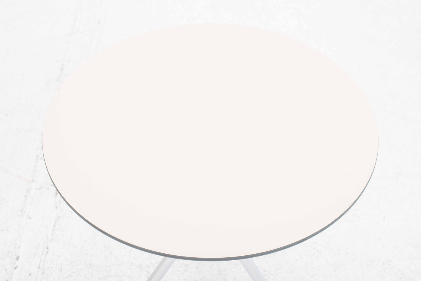 Vintage Gartentisch Alu 3 von Kurt Thut für Seledue in Beige