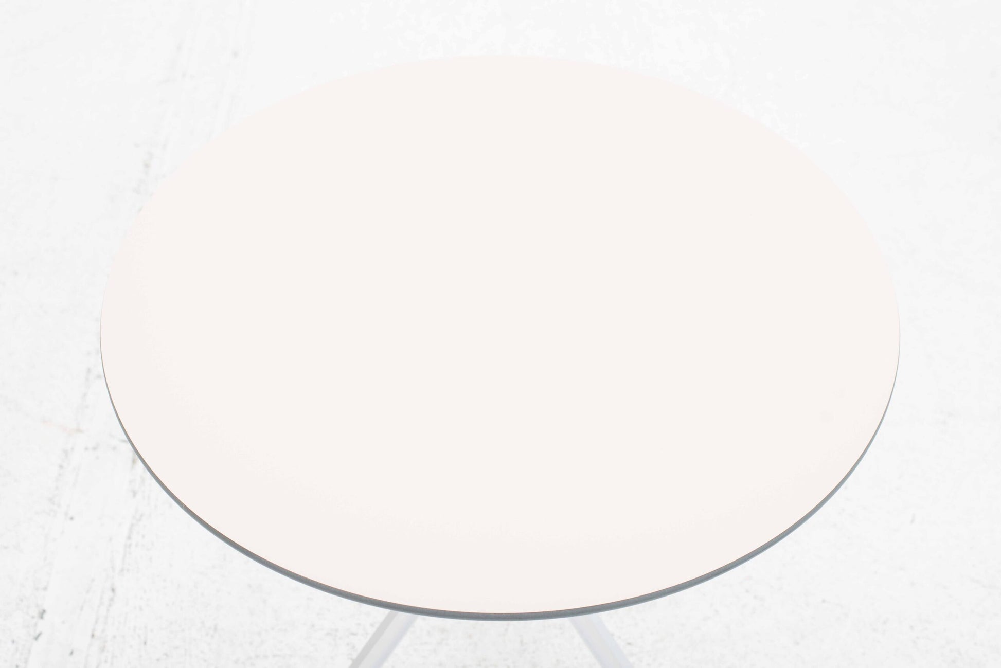 Vintage Gartentisch Alu 3 von Kurt Thut für Seledue in Beige