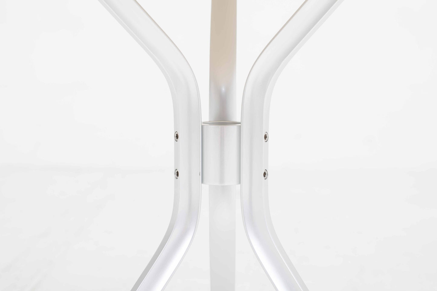 Vintage Gartentisch Alu 3 von Kurt Thut für Seledue in Beige